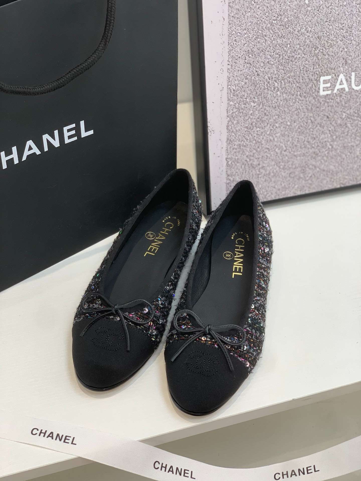 Chanel Ballet Flats Multicolor For Women Crozus